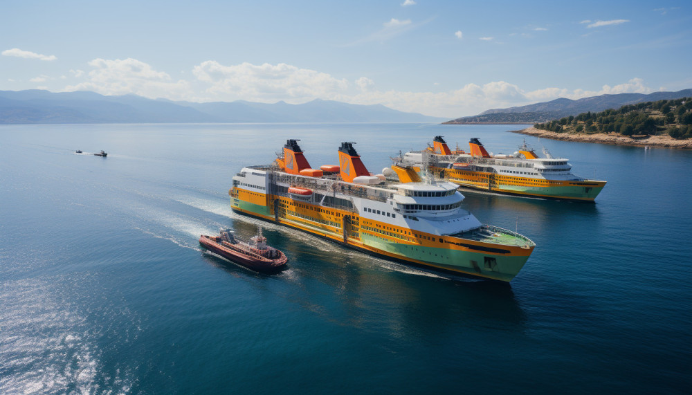 Quels sont les différents navires qui constituent la flotte de Corsica Ferries ?